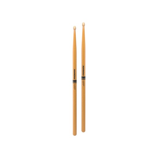 ProMark Rebound 5B ActiveGrip Clear Hickory Drumstick Acorn Wood Tip