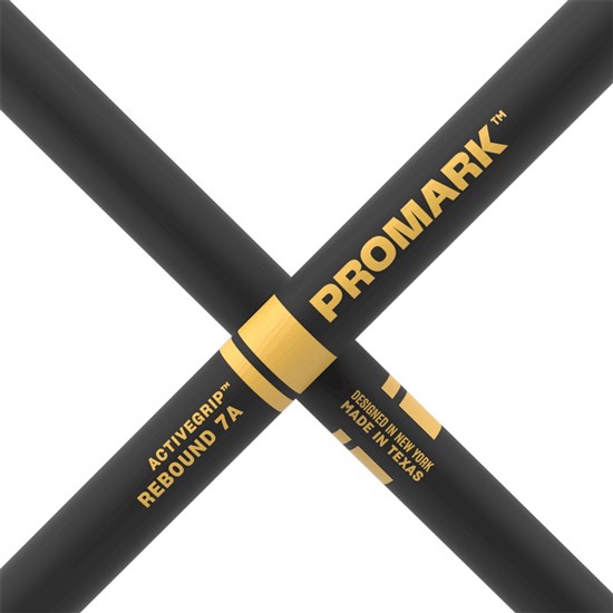 ProMark Rebound 7A ActiveGrip Hickory Drumstick Acorn Wood Tip