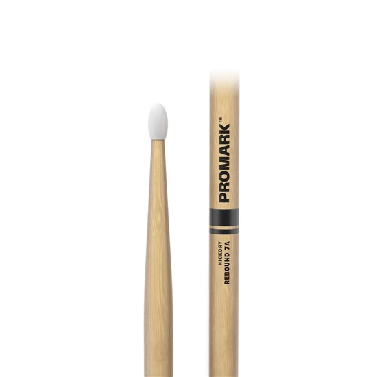 ProMark Rebound 7A Hickory Drumstick Oval Nylon Tip