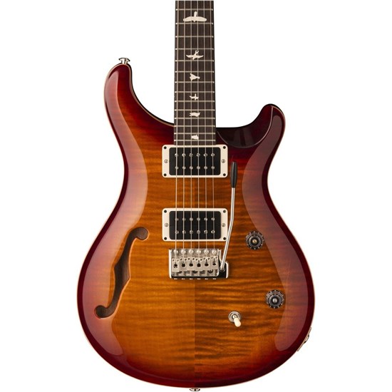 PRS CE 24 Semi-Hollow w/ Bolt-On Maple Neck (Dark Cherry Sunburst) inc Gig Bag