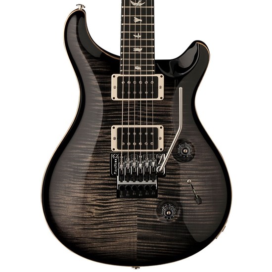 PRS Custom 24 Floyd - Pattern Thin Neck (Charcoal Burst) inc Hard Case