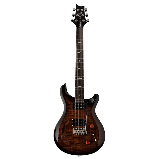 PRS SE Custom 22 Semi-Hollow (Black Gold Burst) inc Gig Bag