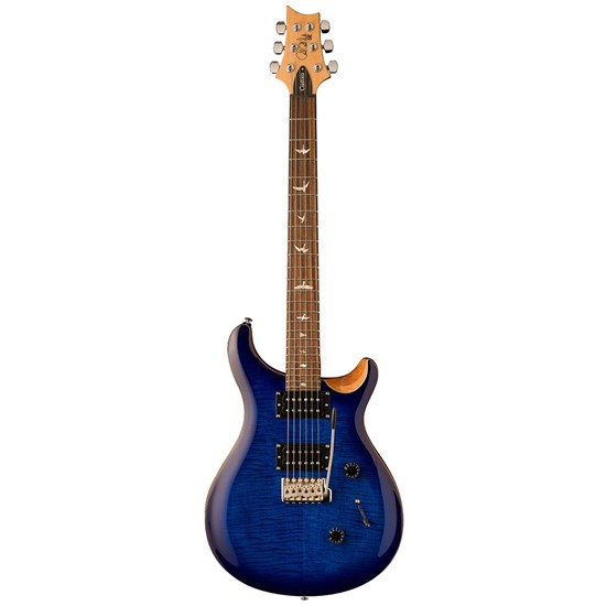 prs se custom 24 faded blue burst