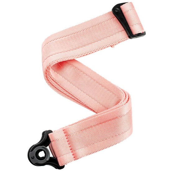 D'Addario Auto Lock Nylon Guitar Strap (New Rose)