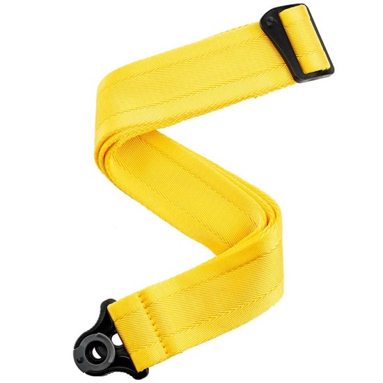 yellow guitar strap