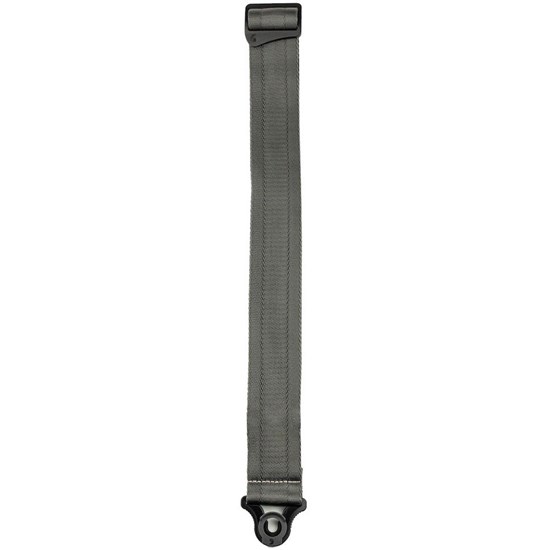 D'Addario Auto Lock Nylon Guitar Strap (Metal Grey)