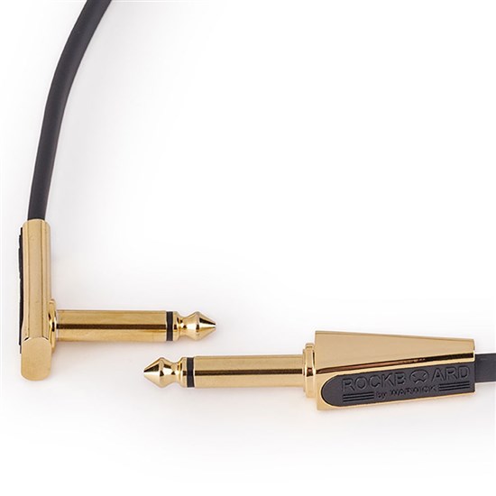 RockBoard Flat Looper/Switcher Connector Cable 100cm Gold