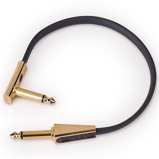 RockBoard Flat Looper/Switcher Connector Cable 20cm Gold