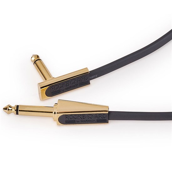 RockBoard Flat Looper/Switcher Connector Cable 20cm Gold