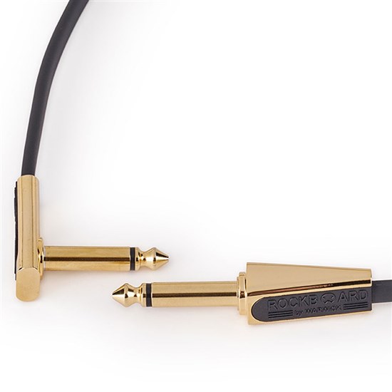 RockBoard Flat Looper/Switcher Connector Cable 40cm Gold