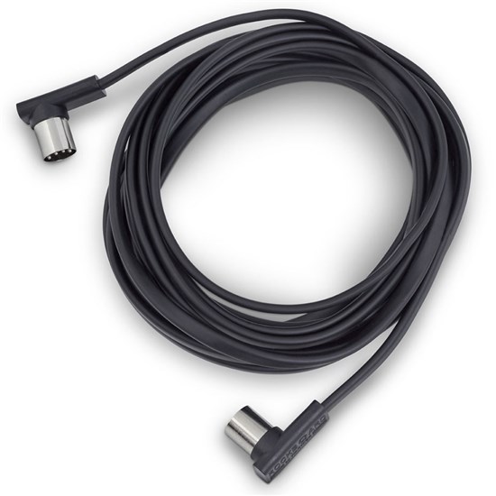 RockBoard Flat Patch Midi Cable 1000cm Black