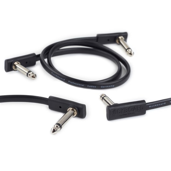 RockBoard Flat Patch Cable 100cm Black