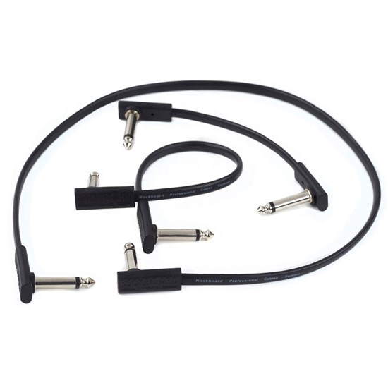 RockBoard Flat Patch Cable 10cm Black