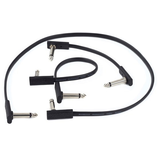 RockBoard Flat Patch Cable 20cm Black