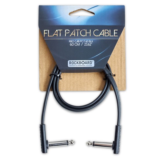 RockBoard Flat Patch Cable 60cm Black