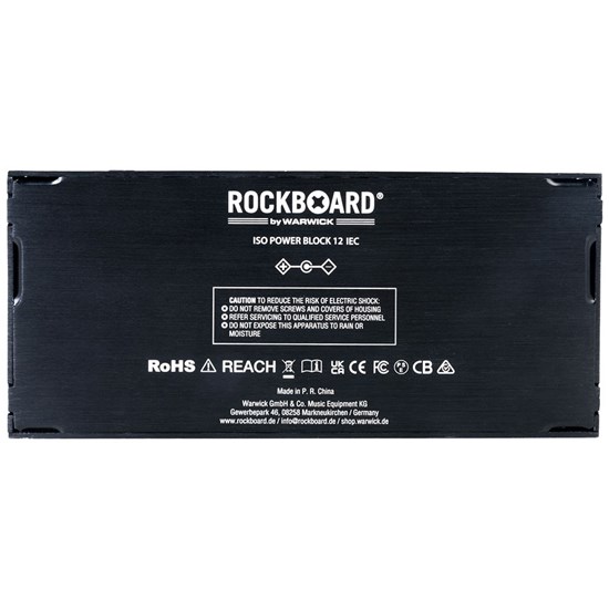 RockBoard ISO Power Block V12 IEC Multi Power Supply w/ Isolated Outputs