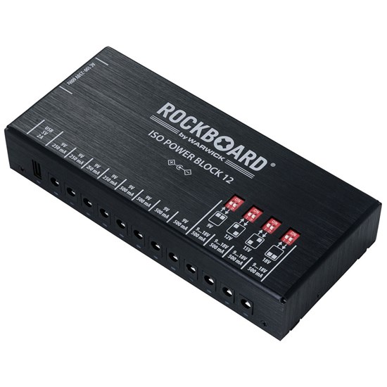 RockBoard ISO Power Block V12 IEC Multi Power Supply w/ Isolated Outputs