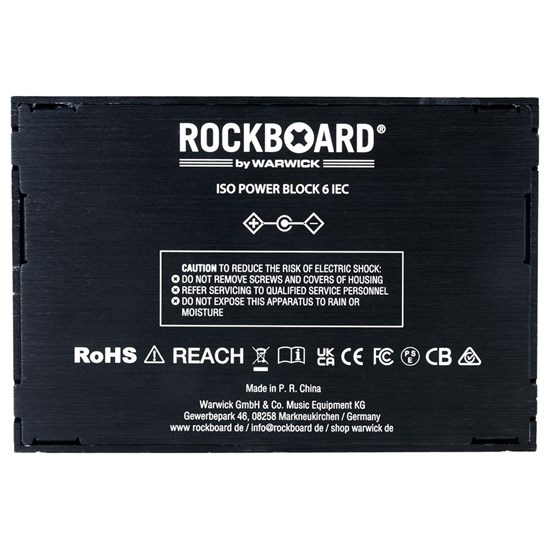 RockBoard ISO Power Block V6 IEC Multi Power Supply w/ Isolated Outputs