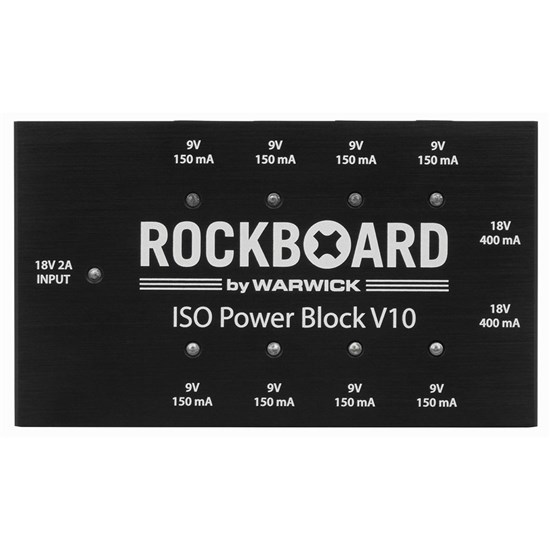 RockBoard ISO Power Block V10 Multi Power Supply w/ Isolated Outputs