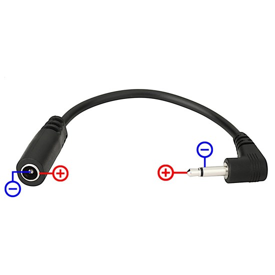 RockBoard Power Ace Barrel to Mini Jack Converter