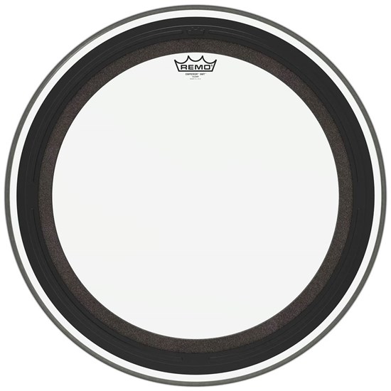 Remo BB-1322-00-SMT Emperor Clear Bass Drumhead, 22