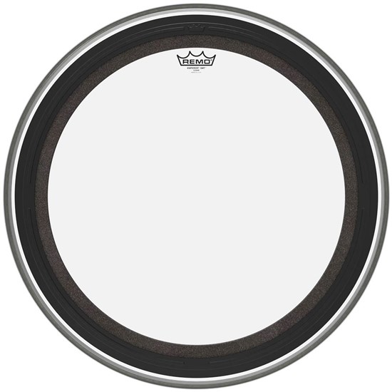 Remo BB-1324-00-SMT Emperor Clear Bass Drumhead, 24