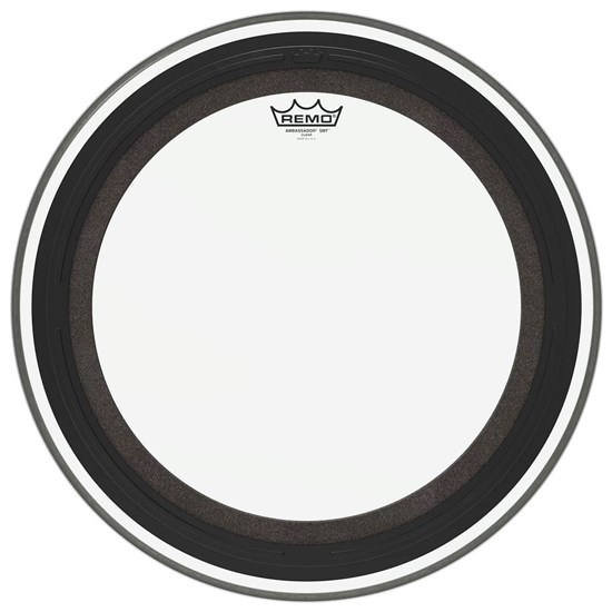 Remo BR-1322-00-SMT Ambassador Clear Bass Drum Head, 22