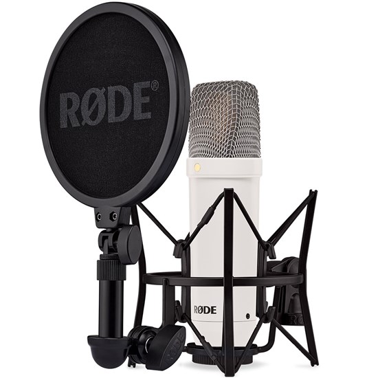 Rode NT1 Signature Series Studio Condenser Microphone w/ Accessories (White)