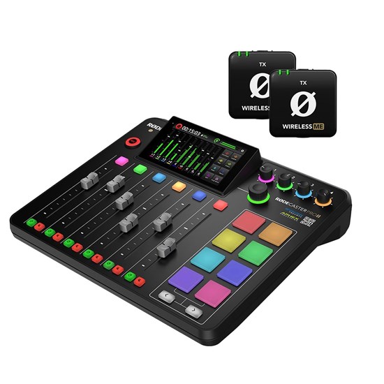 Rode RodeCaster Pro II Pack w/ 2 x Wireless ME TX Transmitter Units