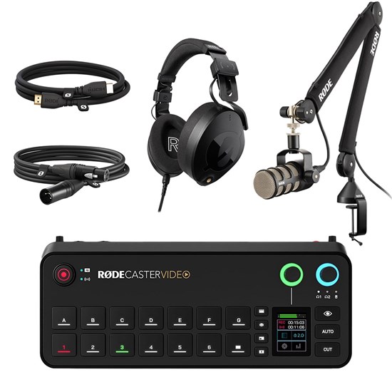 Rode RodeCaster Video 1-Person Podcasting Kit