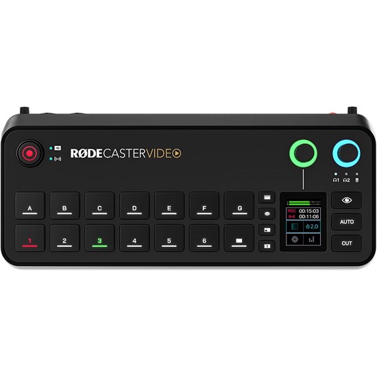 Rode RodeCaster Video & Audio Production Console w/ Dual Internal Wireless Receivers