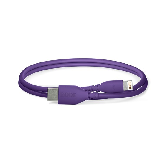 Rode SC21 USB-C to Lightning Cable (Purple) - 30cm