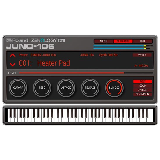 Roland JUNO-106 MODEX ( ZENOLOGY) LTK (eLicense)