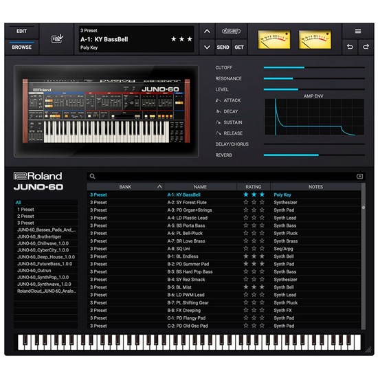 Roland Lifetime Key JUNO-60 (eLicense)