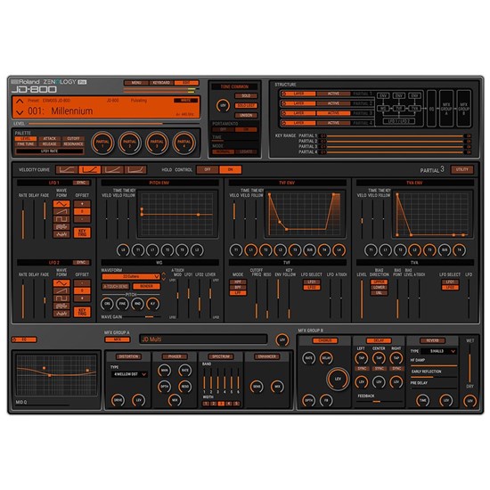 Roland JD-800 MODEX (ZENOLOGY & ZEN-Core) LTK (eLicense)