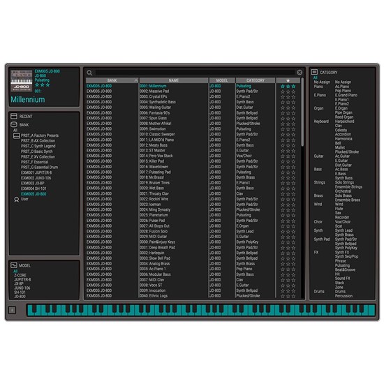 Roland JD-800 MODEX (ZENOLOGY & ZEN-Core) LTK (eLicense)