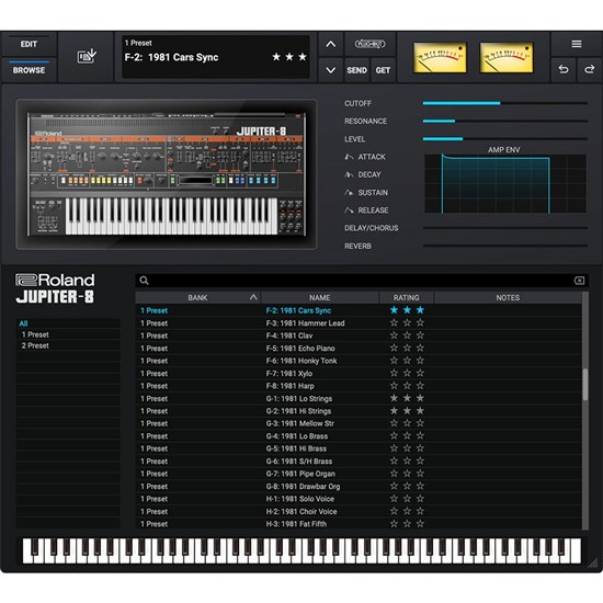 Roland Lifetime Key JUPITER-8 (eLicense)