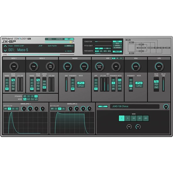 Roland JX-8P MODEX (ZENOLOGY) LTK (eLicense)