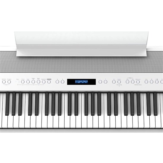 Roland FP90X Digital Piano w/ Stand & Pedals (White)