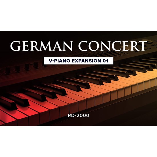 Roland Lifetime Key V-Piano Expansion 01 German Concert (eLicense)