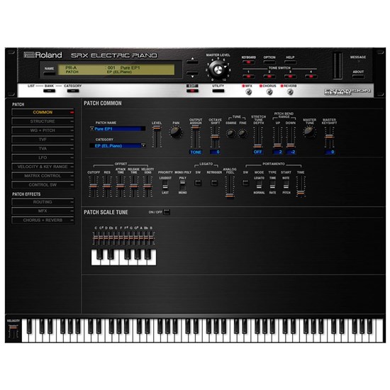 Roland Lifetime Key SRX ELECTRIC PIANO (eLicense)