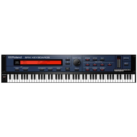 Roland Lifetime Key SRX KEYBOARDS (eLicense)