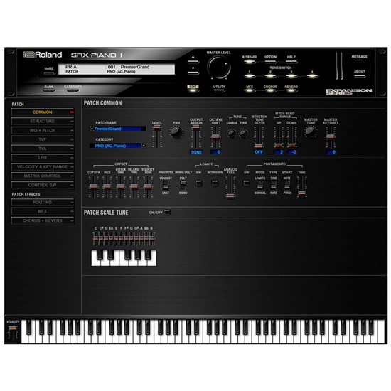 Roland Lifetime Key SRX PIANO I (eLicense)