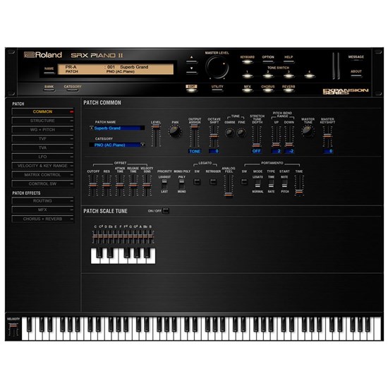 Roland Lifetime Key SRX PIANO II (eLicense)