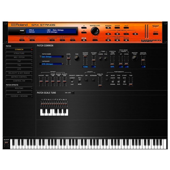 Roland Lifetime Key SRX STRINGS (eLicense)