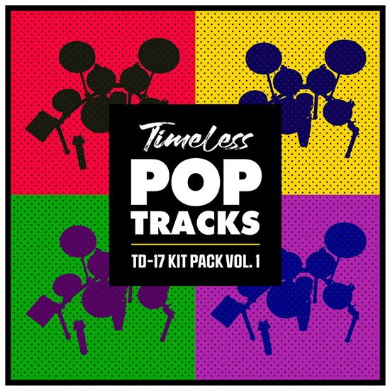 Roland Lifetime Kye TD-17 Kit Pack Timeless Pop Tracks Vol. 1 (eLicense)