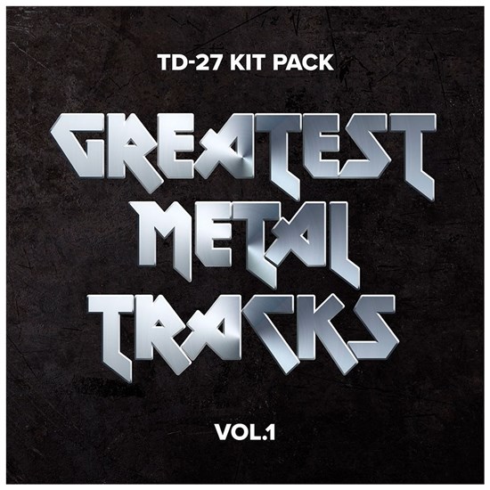 Roland Lifetime Key TD-27 Kit Pack Greatest Metal Tracks Vol. 1 (eLicense)