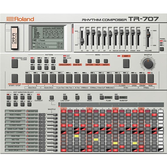 Roland Lifetime Key TR-707 (eLicense)