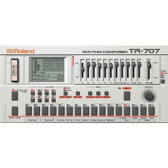 Roland Lifetime Key TR-707 (eLicense)