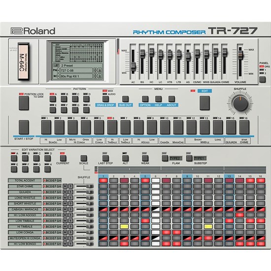 Roland Lifetime Key TR-727 (eLicense)